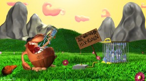 Herman Hedning i 3D
